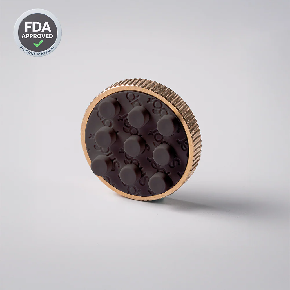 Aura Bricks Lens Cap (Brass/ Screw on) - Image 4