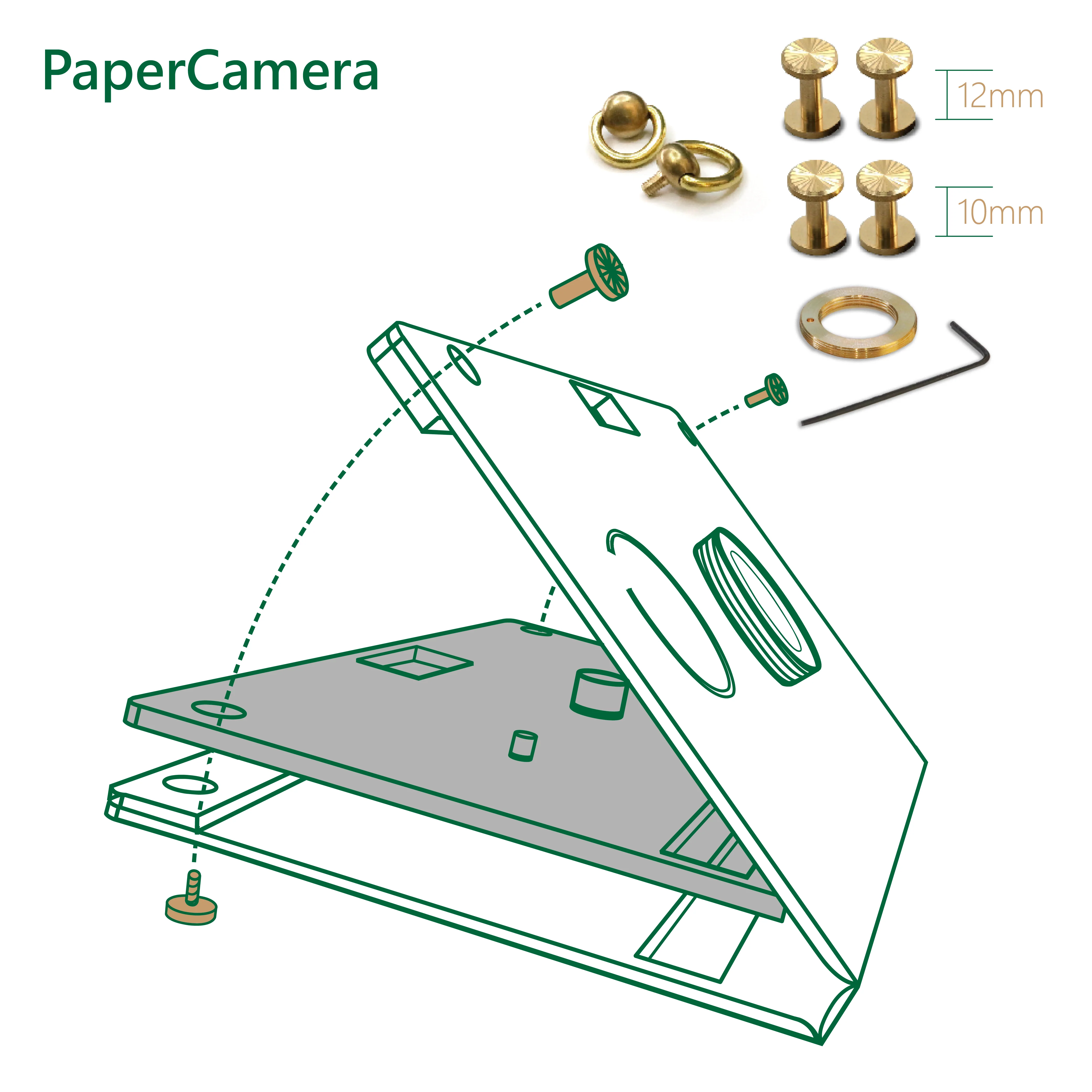 Brass Screws Spare Set - Image 3