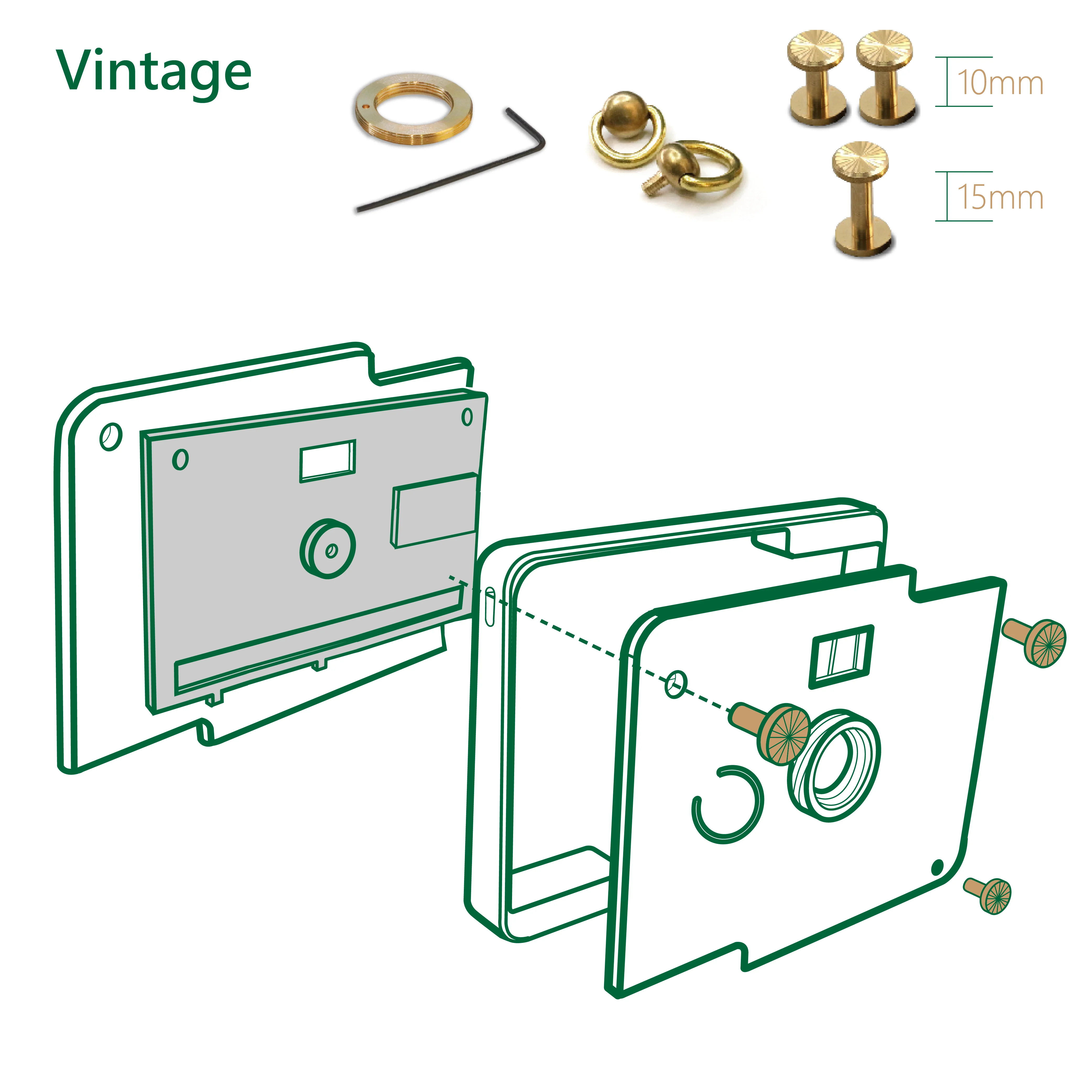Brass Screws Spare Set - Image 8