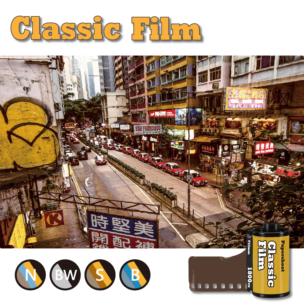 Cinema Tone Filter 4-Card Set (16 Styles) - Image 4
