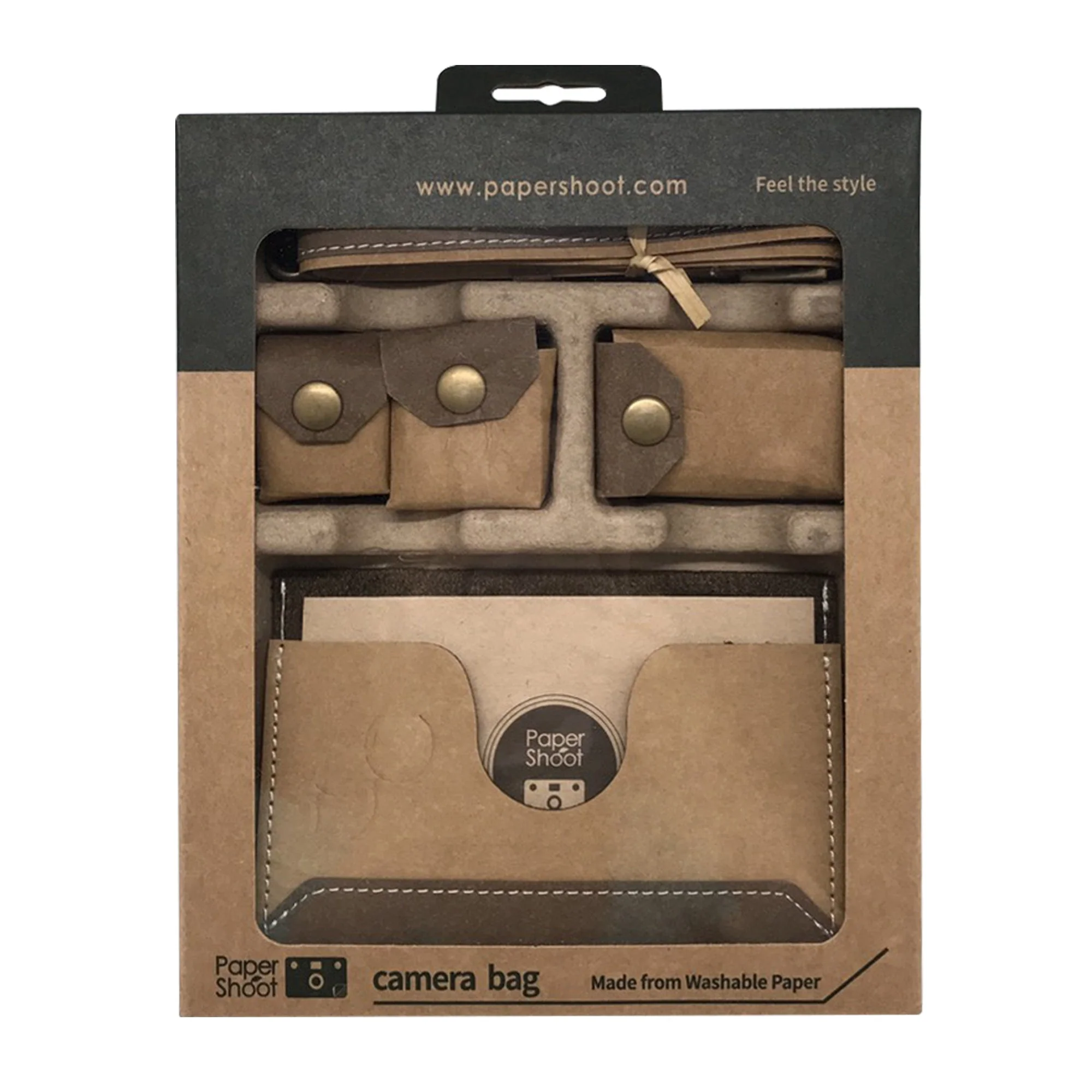 Washable Paper Camera Bag - Image 4