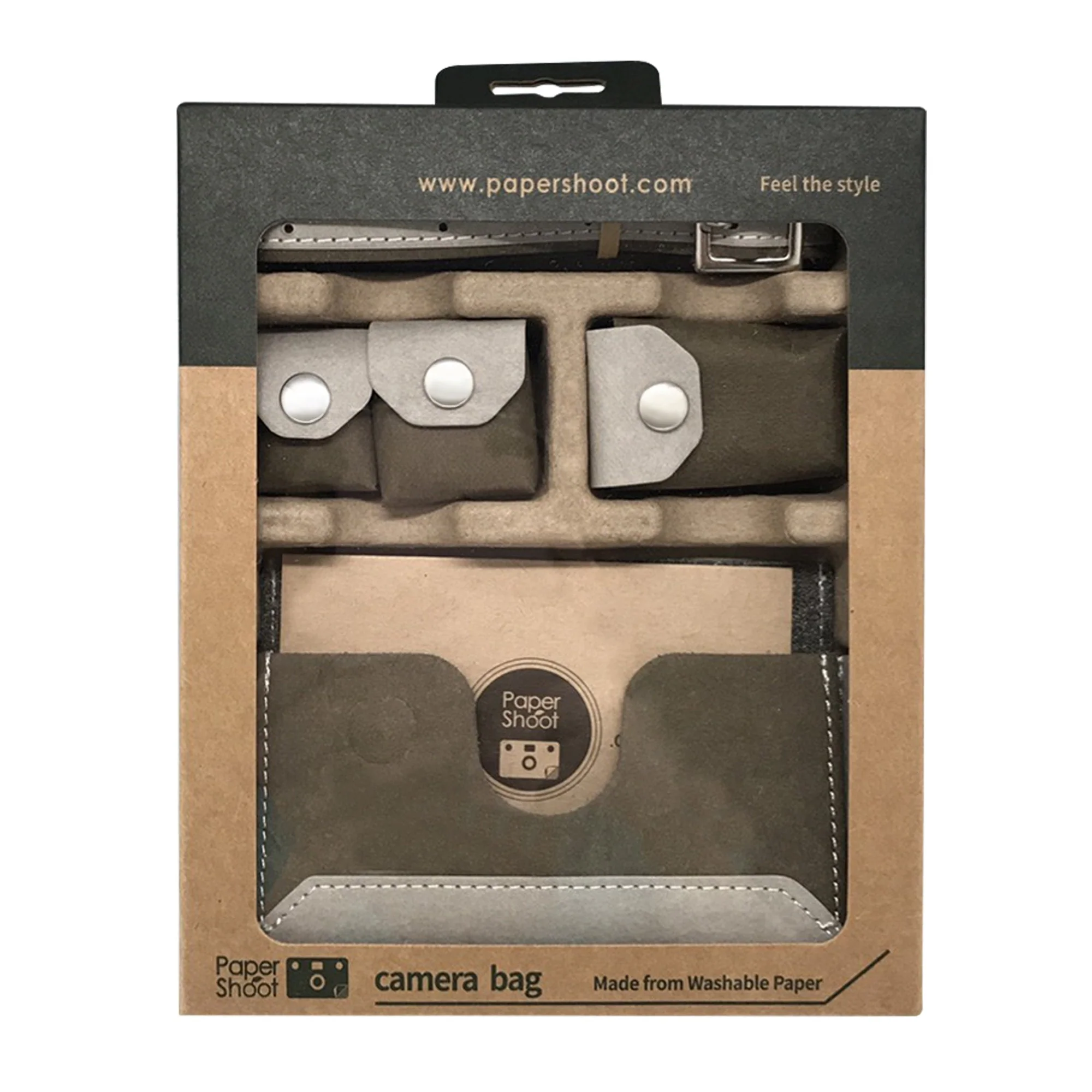 Washable Paper Camera Bag - Image 5