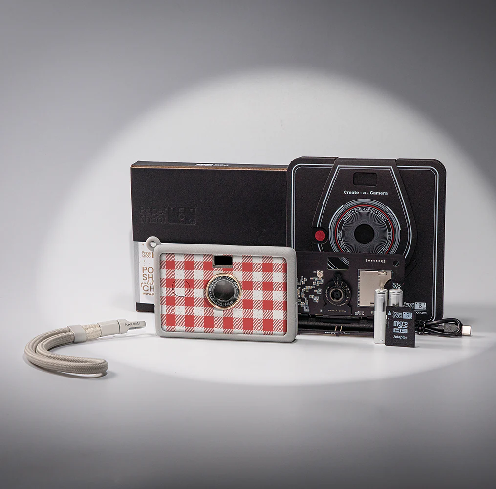 Vintage Pattern  Aura Paper Camera - Image 4