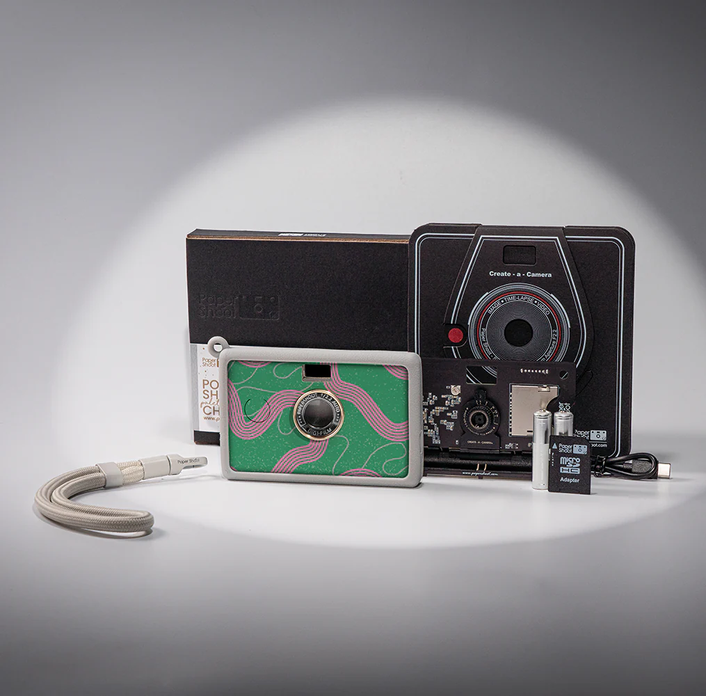 Vintage Pattern  Aura Paper Camera - Image 8